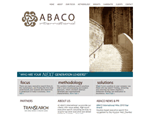Tablet Screenshot of abaco-intl.com